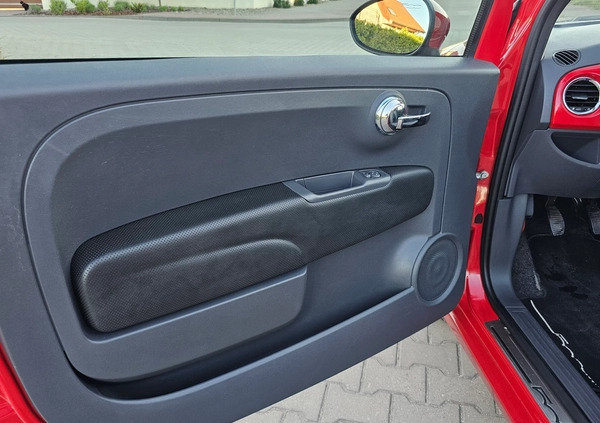 Fiat 500 cena 19900 przebieg: 127000, rok produkcji 2011 z Jaraczewo małe 277